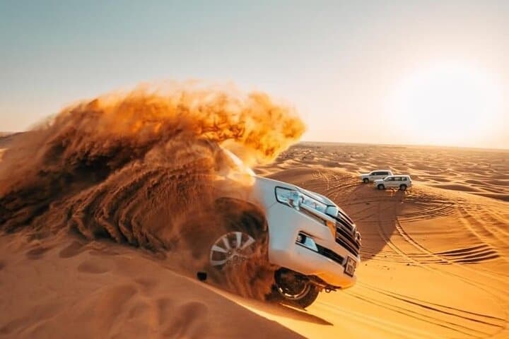 Dubai Evening Desert Safari: Dune Bashing, Camel Rides & BBQ Under the Stars photo 2