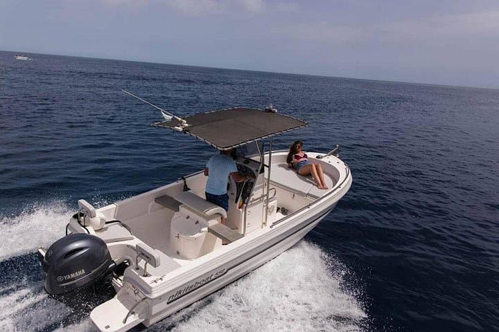 Santorini Full-Day Boat Rental with License: Self-Drive Aegean Adventure photo 3