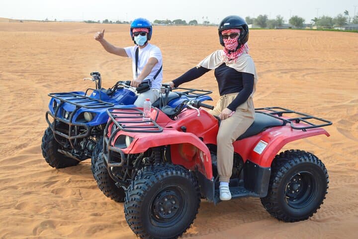Evening Desert Safari Dubai — Quad Bike, Dune Bashing & BBQ Dinner photo 3