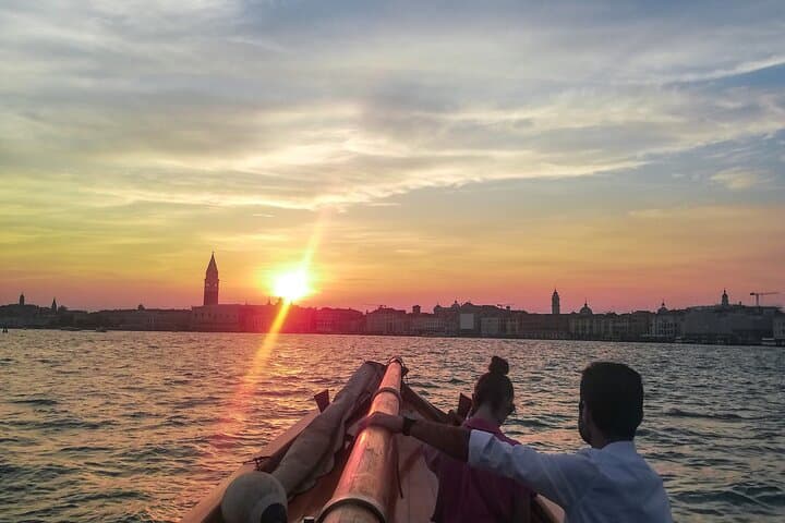 Venice Lagoon Private Boat Tour with Prosecco at Sunset