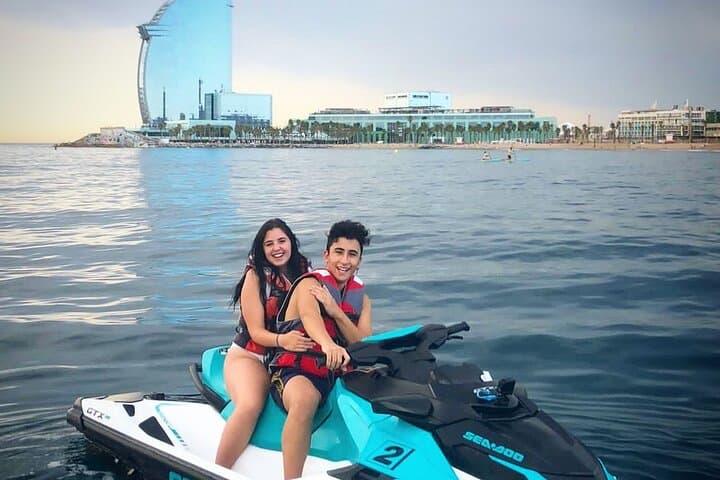 Jet Ski Barcelona Skyline Tour: 25-Min Coastal Ride with Free Video photo 3