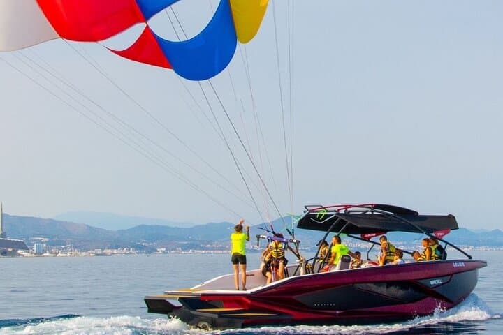 Parasailing Over Barcelona: 15-Min Flight Above Barceloneta photo 4