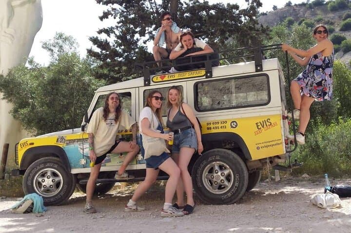 Akamas Full-Day Jeep Safari: Adonis Waterfalls & Blue Lagoon from Paphos