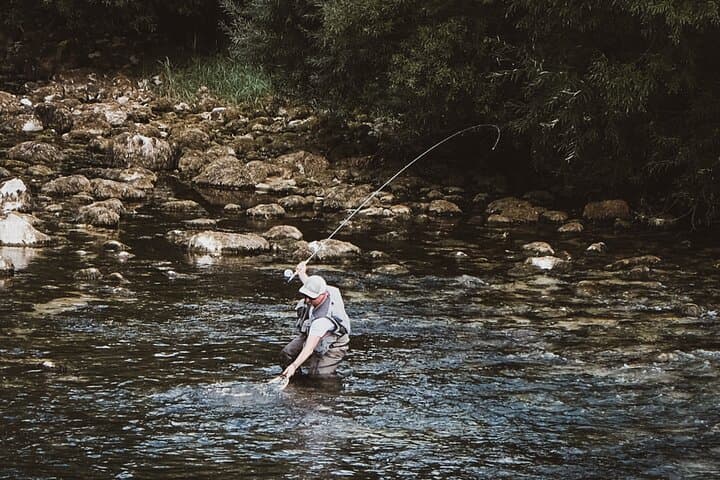 Half-Day Guided Fishing on the Sana River from Ključ with Lunch