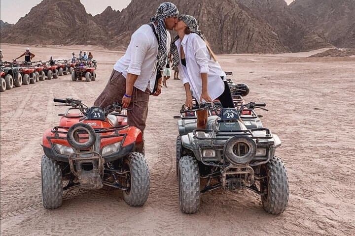 Desert Quad & Camel Safari in Sharm: Buggies, Bedouin Camp & VIP Dinner