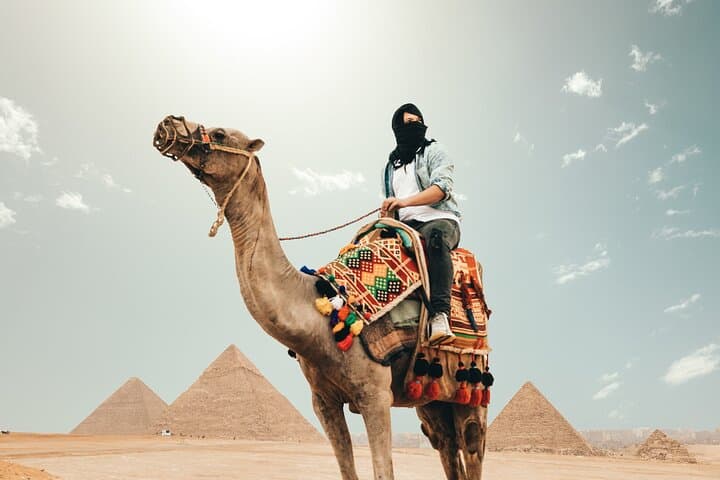 Giza Pyramids by Camel — Camel Ride & Sphinx Tour from Cairo