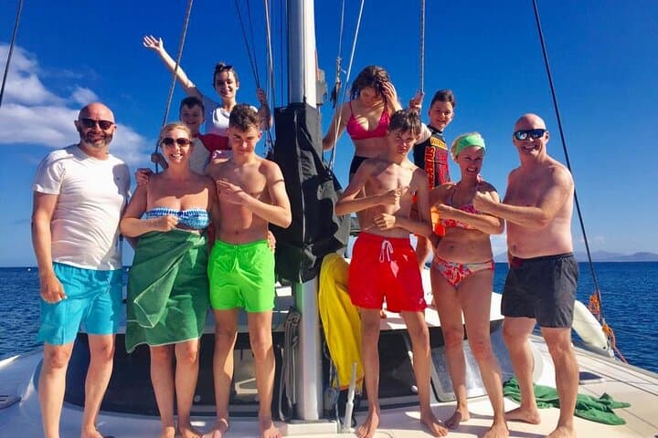 Luxury Catamaran Sail to Papagayo Beaches from Playa Blanca