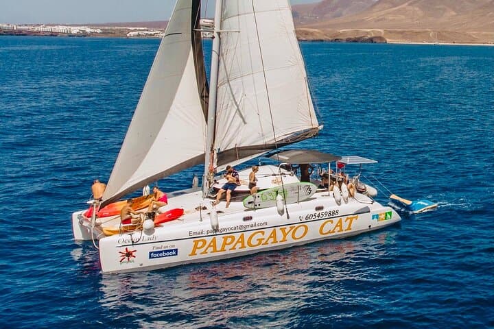 Luxury Catamaran Sail to Papagayo Beaches from Playa Blanca photo 2