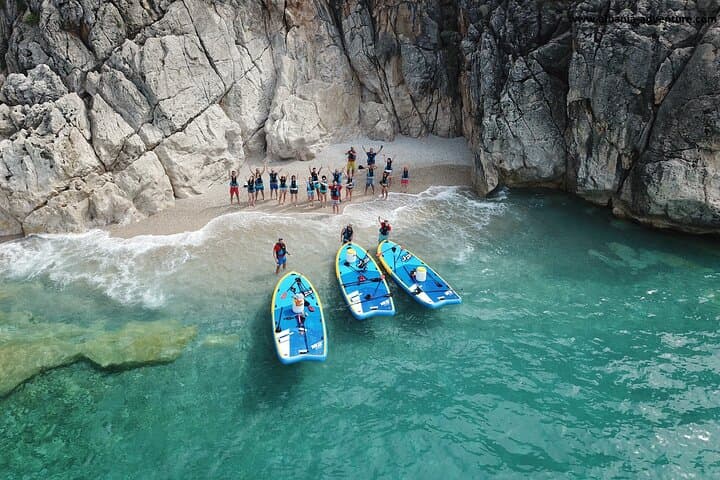 Stand Up Paddle the Green Coast: Drymades to Capajevi on Albania's Ionian Shore photo 3