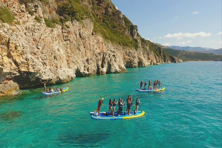 Stand Up Paddle the Green Coast: Drymades to Capajevi on Albania's Ionian Shore photo 4