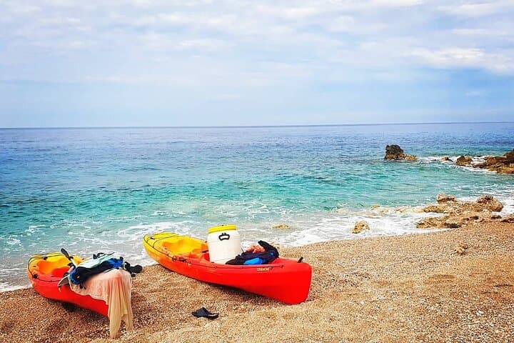 Half-Day Sea Kayak from Dhermi to Gjipe Beach — Explore Pirate Cave & Bohem photo 5