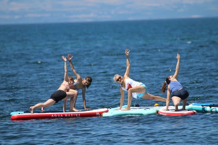 SUP Yoga Near Thessaloniki: Paddle, Balance & Coastal Relaxation photo 3
