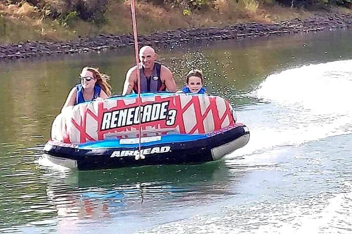 Private Half-Day Boat Tubing on the Sacramento River: Wake, Tube, and Scenic Views photo 2