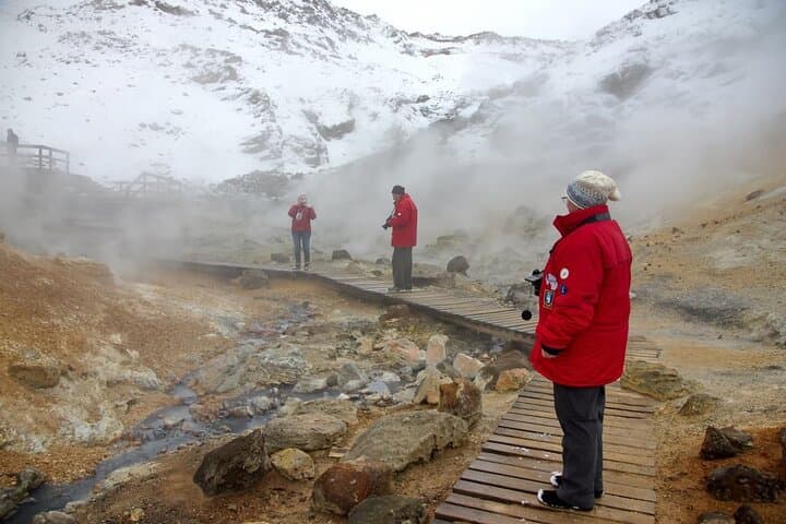 Half-Day Reykjanes Peninsula Tour from Kefjavik Airport — Bridge, Geothermal Fields & Kleifarvatn