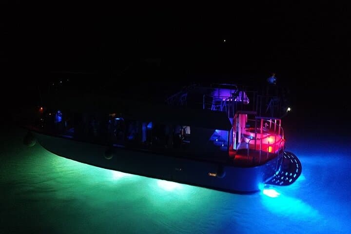 Bermuda Triangle Twilight Cruise: Glass-Bottom Night Sail from Hamilton