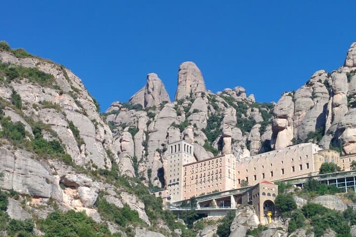 Montserrat Mountain & Monastery: Full-Day Private Tour by Train, Cable Car & Rack Railway