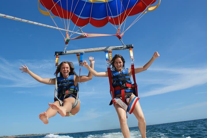Parasailing in Sharm el Sheikh: Aerial Views Over Naama Bay photo 3