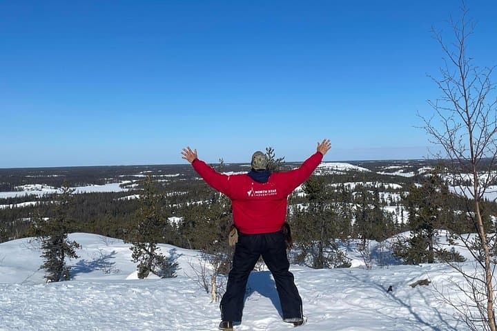 Yellowknife Winter Nature Hike — Boreal Forest, Frozen Lakes & Wildlife Tracks photo 4