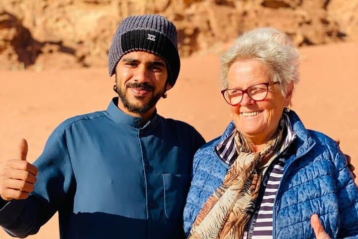 Wadi Rum Full-Day Jeep Tour and Overnight Bedouin Camp Experience photo 3