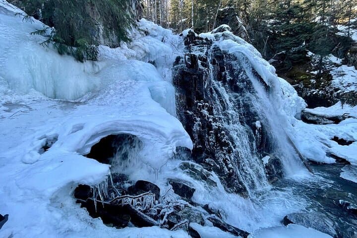 Winter Waterfall Walk: Barbara Falls in Chugach State Park photo 2