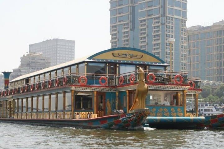 Evening on the Nile: Pharaoh Dinner Cruise with Belly Dance and Tanoura in Cairo