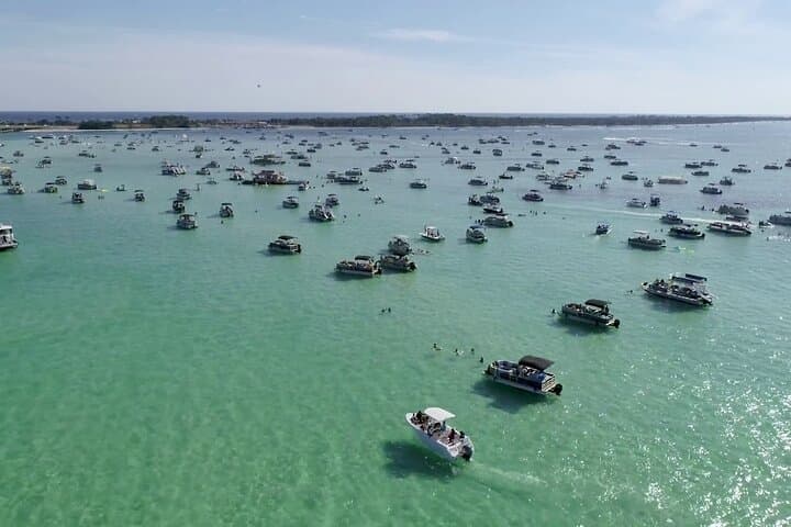 Pontoon Rental from Fort Walton Beach: 4-Hour Cruise to Crab Island & Choctawhatchee Bay photo 2