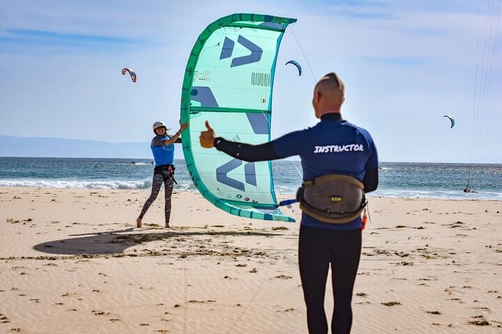 Private Kitesurfing Lesson in Tarifa — Learn on the Windy Strait photo 2