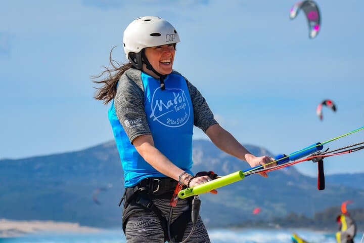 Private Kitesurfing Lesson in Tarifa — Learn on the Windy Strait