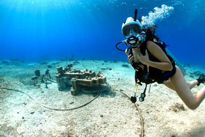 Cozumel Beginner Shore Dive — Full-Face Mask Intro for Non-Swimmers