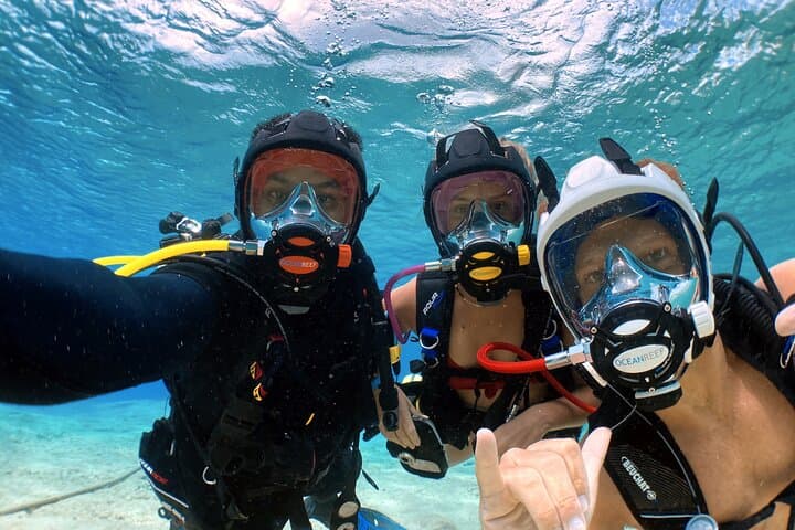 Cozumel Beginner Shore Dive — Full-Face Mask Intro for Non-Swimmers photo 2