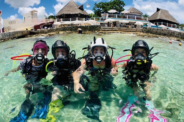 Cozumel Beginner Shore Dive — Full-Face Mask Intro for Non-Swimmers photo 3