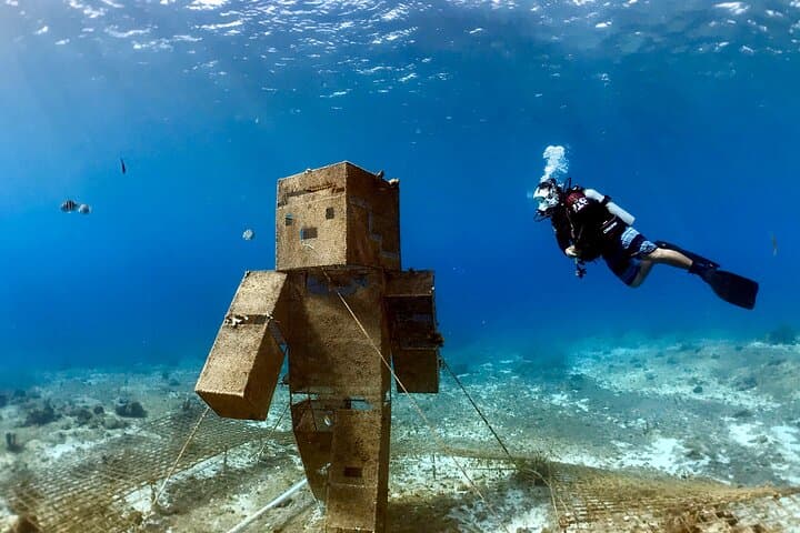 Cozumel Beginner Shore Dive — Full-Face Mask Intro for Non-Swimmers photo 6