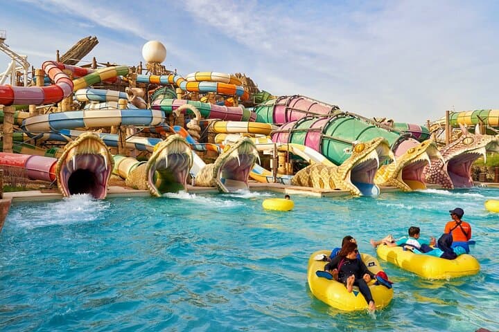 Yas Waterworld Abu Dhabi — Full-Day Ticket with Meal for Family Thrills