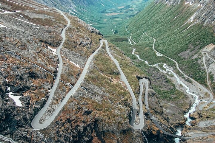 Trollstigen Land of Trolls Tour from Ålesund — 11 Hairpins, Waterfalls & Troll Wall Views