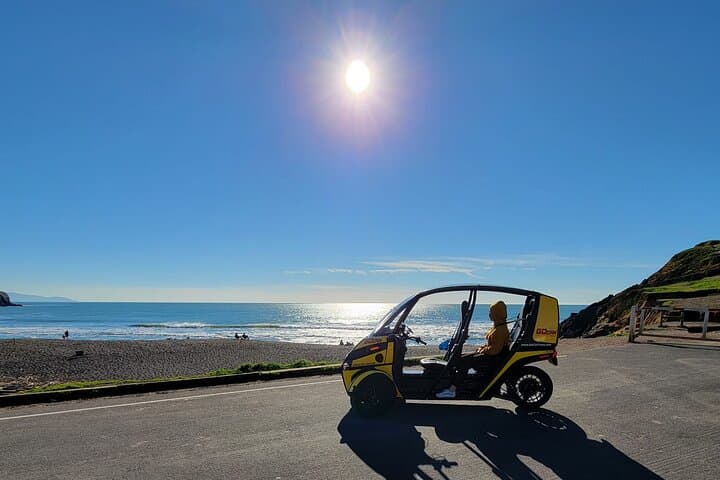 San Francisco EV Tour: Golden Gate Bridge, Marin Headlands & Sausalito in 4 Hours