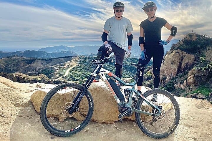 E-Bike Westridge to Eagle Rock: Santa Monica Mountains Beginner MTB Tour