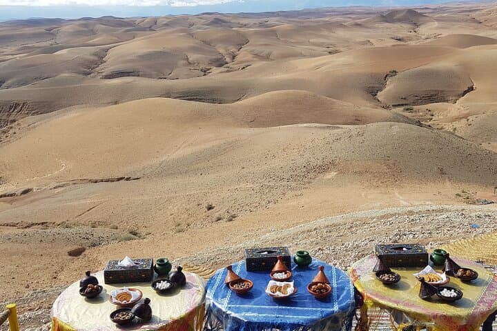 Agafay Desert Sunset Camel Ride and Dinner from Marrakech