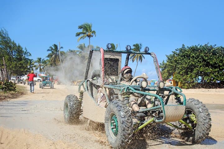Punta Cana Buggies & Cenote Cave Adventure: Half-Day Off-Road Tour to Macao Beach photo 2
