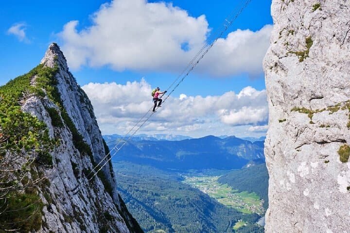 Sky Ladder Experience Salzkammergut: Via Ferrata Climb From Vienna