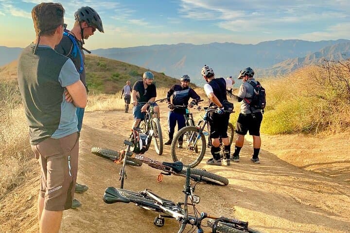 Electric Mountain Biking in Santa Monica Mountains: Scenic Roller Coaster Ride to Nike Missile Site photo 6