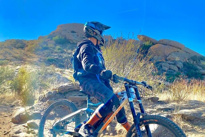 Experience Thrilling Downhill E-Mountain Biking on Rocky Peak’s Diverse Trails