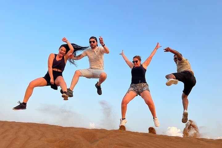 Evening Red Dunes Desert Safari: Dune Bashing, Camel Ride & BBQ in Dubai photo 2