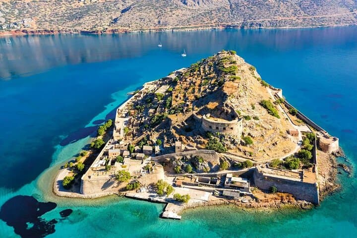 Full-Day Spinalonga Boat Tour from Agios Nikolaos with Lunch