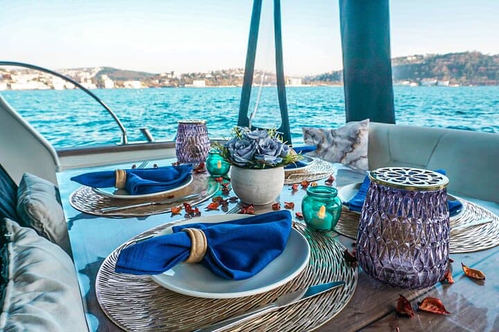 Private Bosphorus Yacht Cruise from Bebek — Custom Dinner & Lunch Tours photo 3