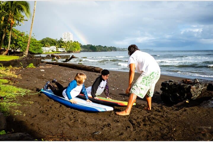 Big Island Surf Lesson from Hilo — Beginner Surfing in Hilo Bay photo 4