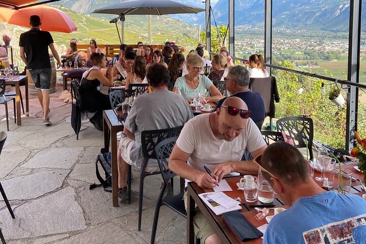 Wine and Dine Vineyard Walk Above Sion: Valais Wine, Cheese & Alpine Views photo 6