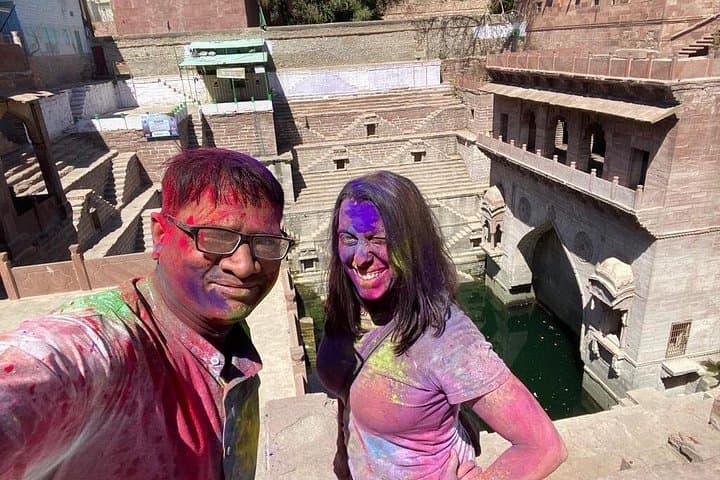 Blue City Motorcycle Tour in Jodhpur: Old City Ride & Temple Stop photo 3