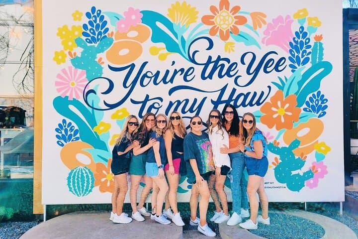 Austin Murals & Mimosas Roofless Party Bus Tour — South Congress & Downtown photo 5