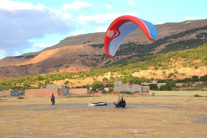 Tandem Paragliding Over the High Atlas Mountains from Marrakech photo 2