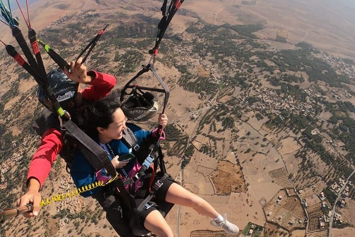 Tandem Paragliding Over the High Atlas Mountains from Marrakech photo 4